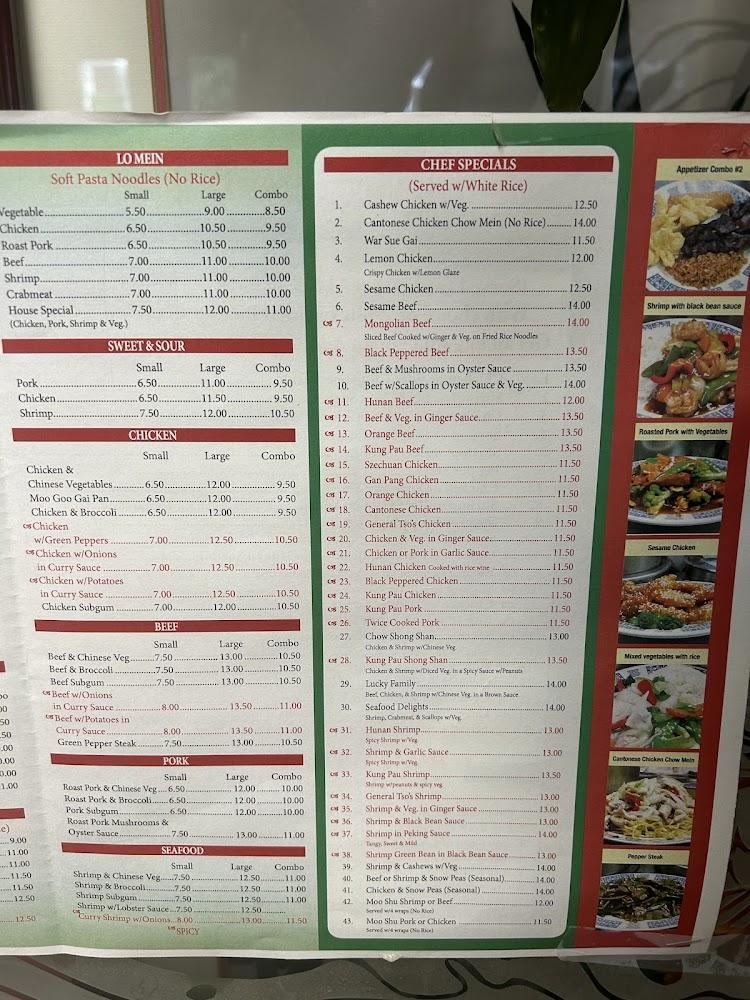 Chin's Place Menu image 2